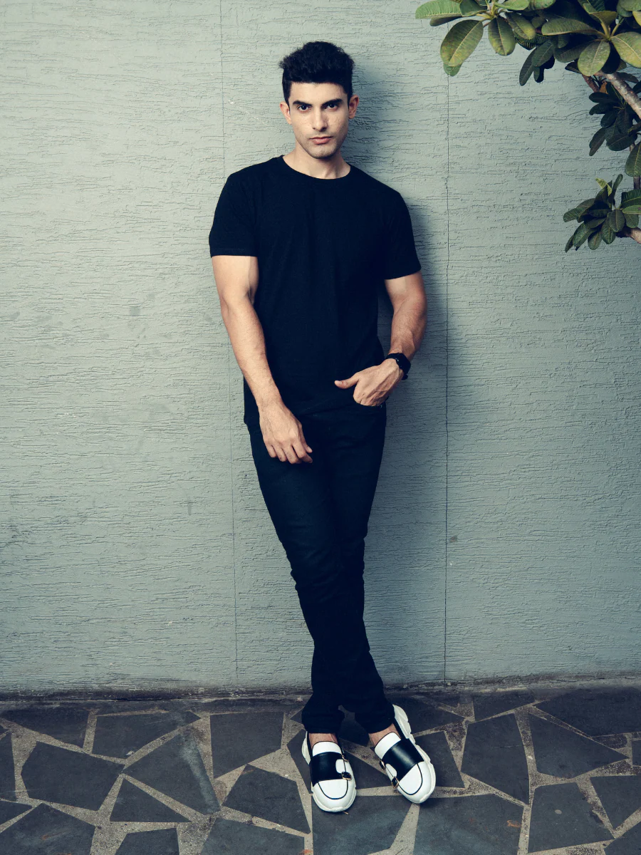 Monkstory Bamboo Cotton Crew Tee - Classic Black - Image 5
