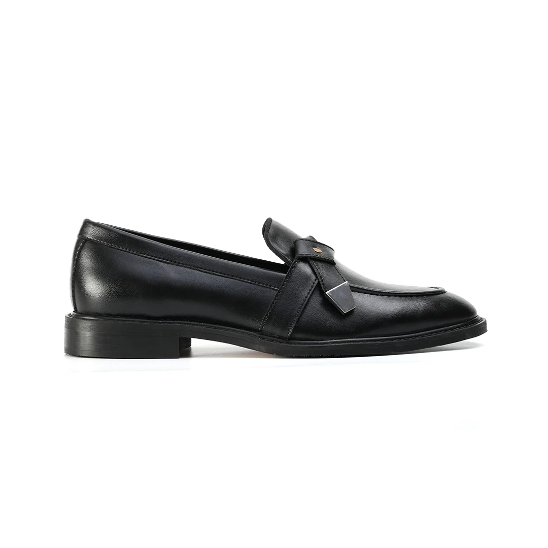Monkstory Belted Slip-Ons - Matte Black - Image 3