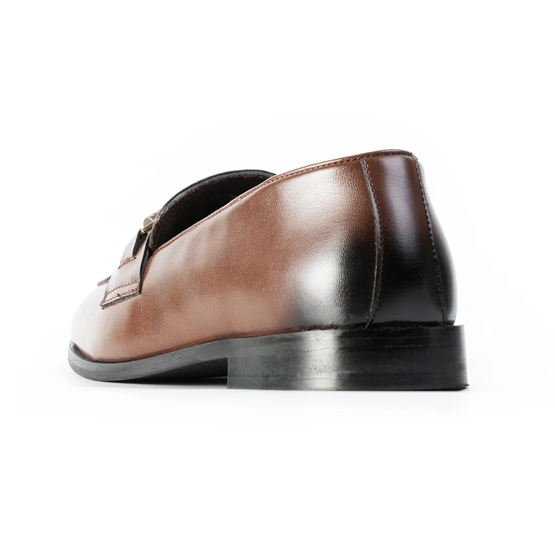 Monkstory Braided-Bit Horsebit Loafers – Burnished Brown - Image 5
