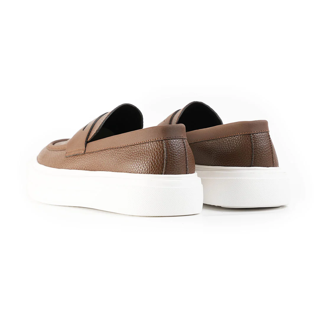 Monkstory Chunky Luxe Slip-On Sneakers - Tabac Brown - Image 10