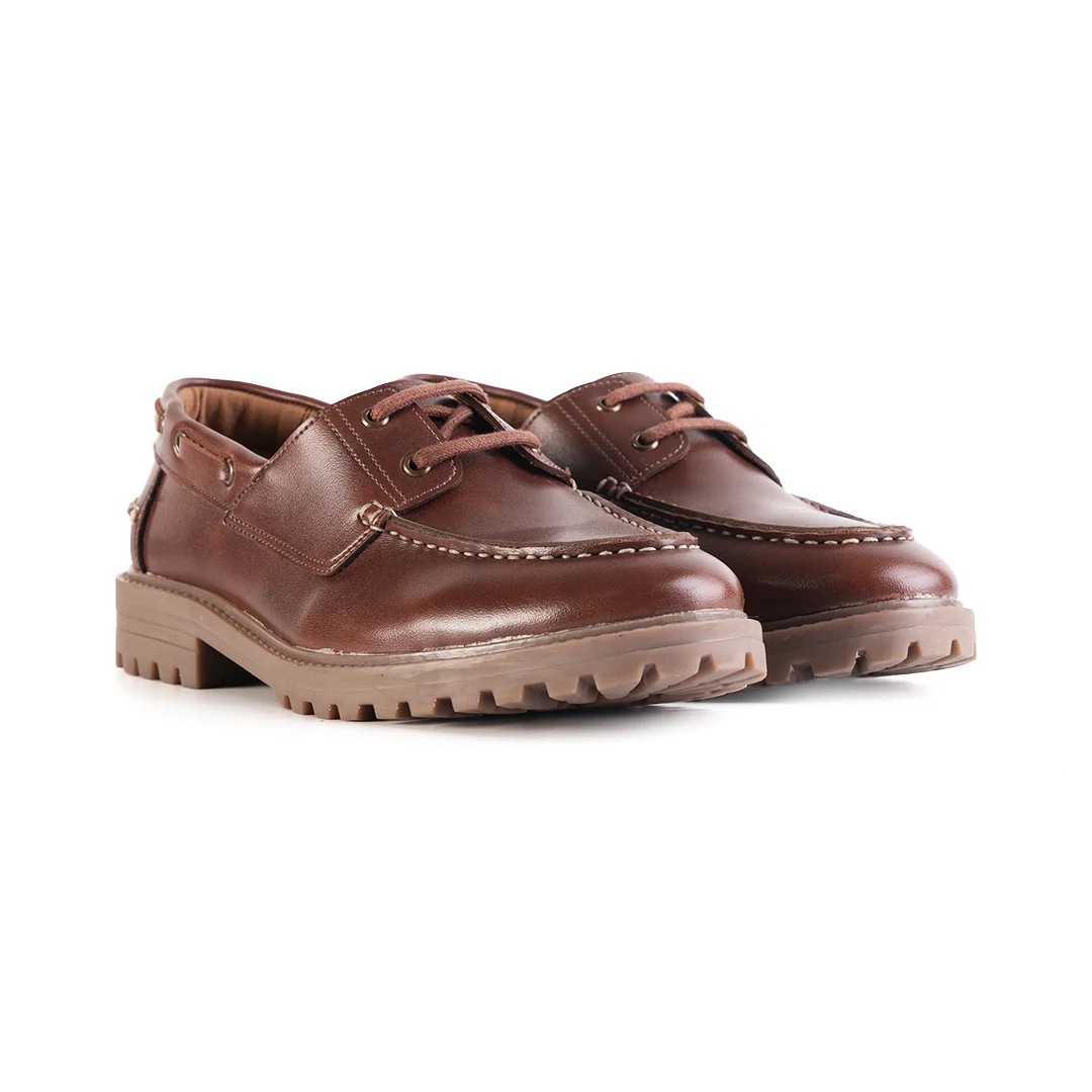Monkstory Cosmopolitan Boat Loafers  - Tan - Image 6