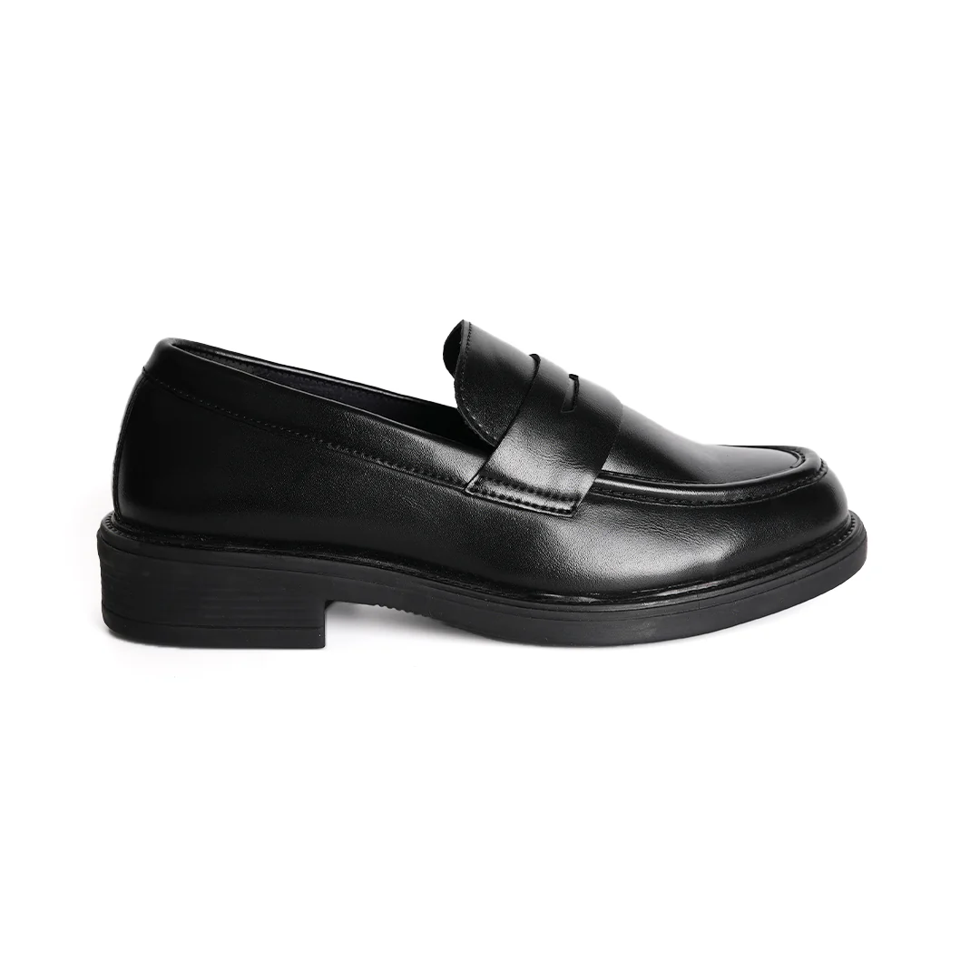 Monkstory Cosmopolitan Penny Loafers - Black - Image 4