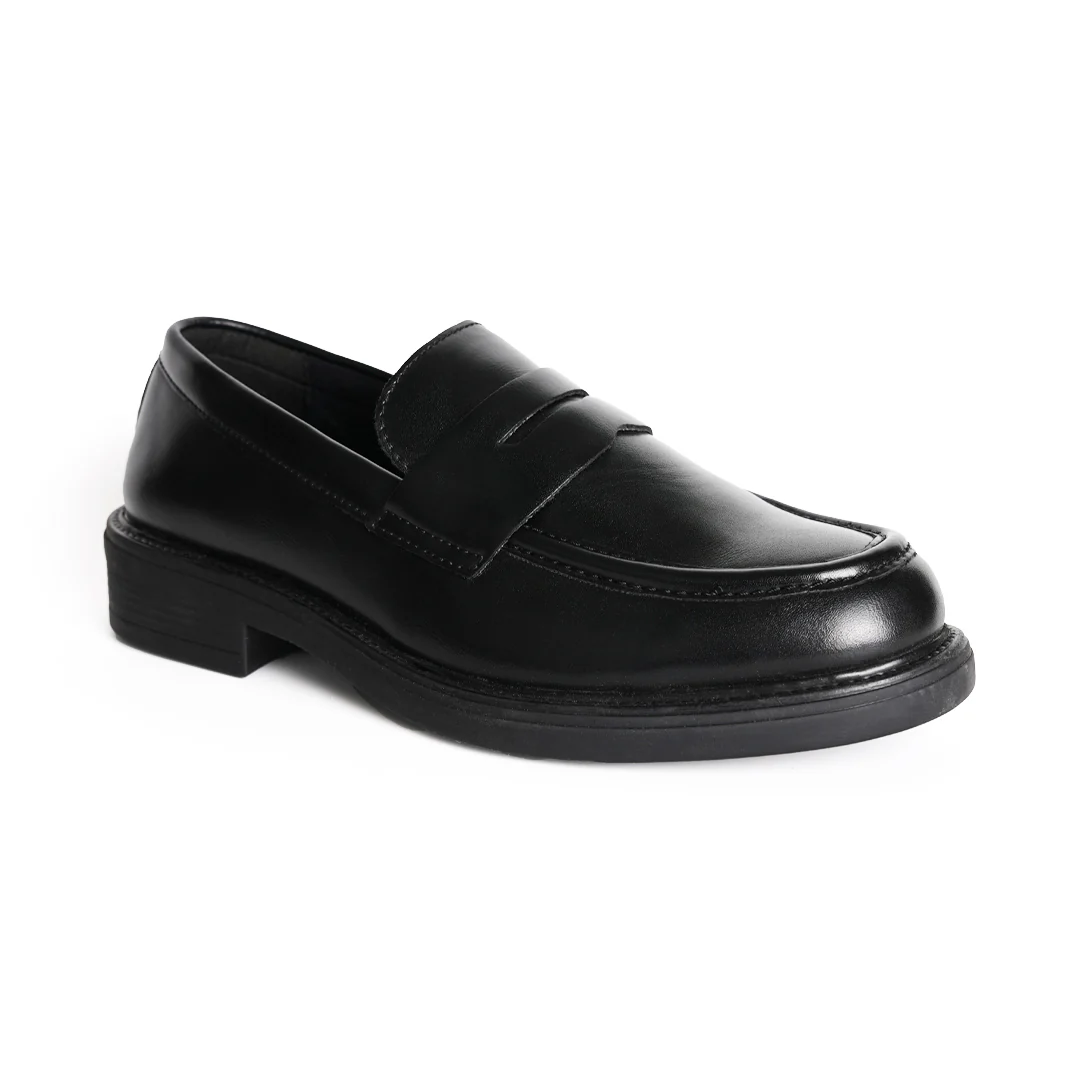 Monkstory Cosmopolitan Penny Loafers - Black - Image 5