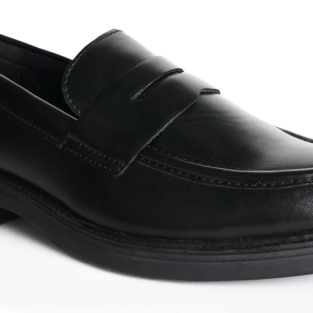 Monkstory Cosmopolitan Penny Loafers - Black - Image 6