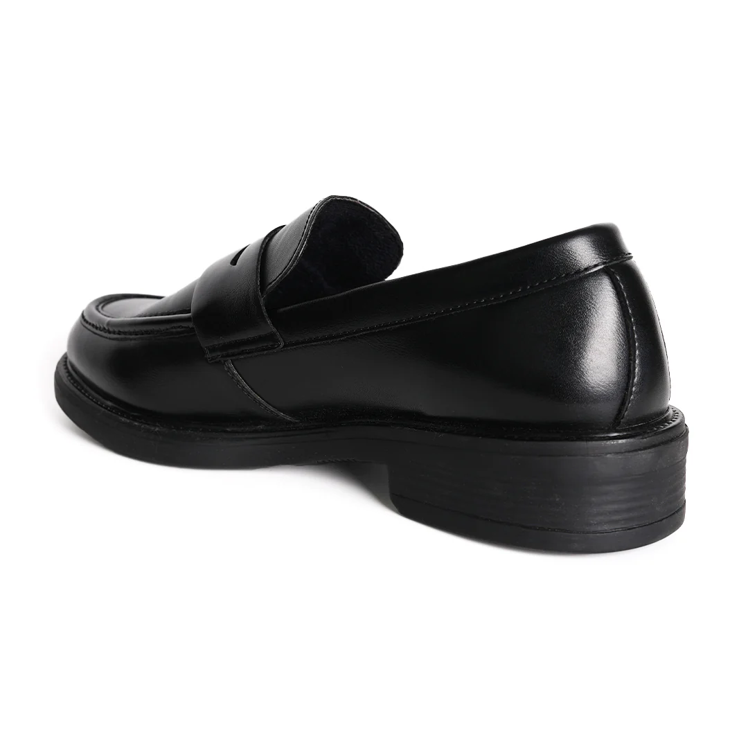 Monkstory Cosmopolitan Penny Loafers - Black - Image 7