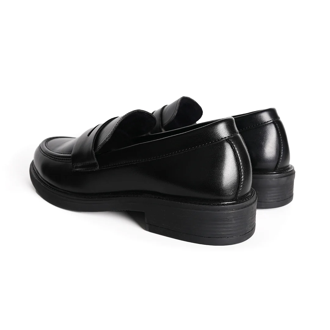 Monkstory Cosmopolitan Penny Loafers - Black - Image 8
