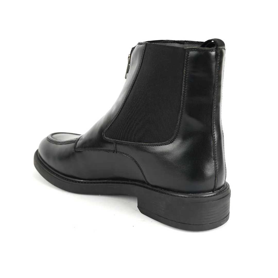 Monkstory Cosmopolitan Zip-Up Boots - Black - Image 3