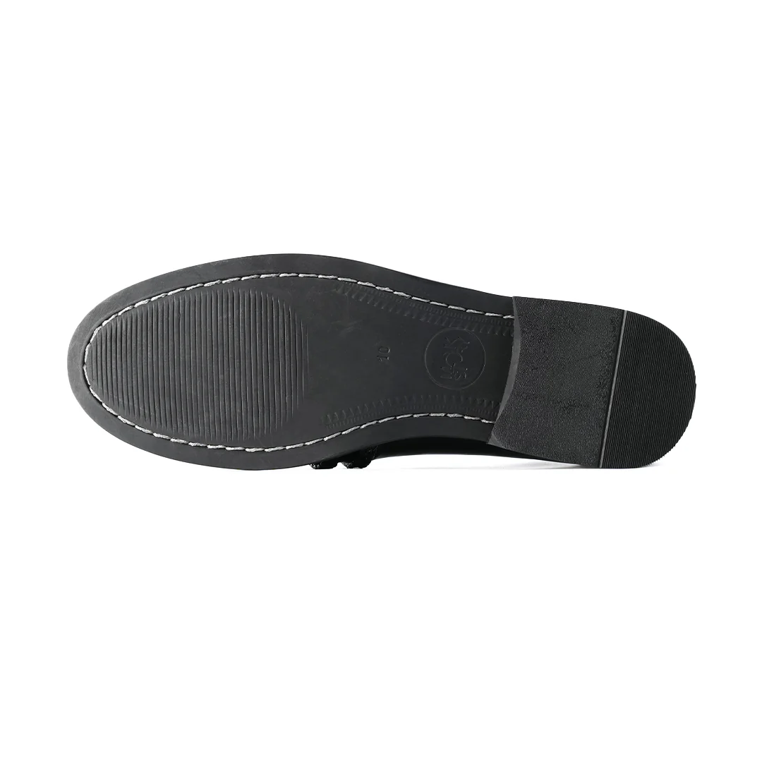Monkstory Twin Braided-Bit Loafers – Black - Image 8