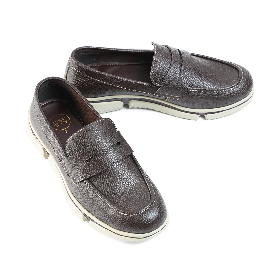 Monkstory Gravity Lift Ultra-Comfort Slip-On Sneakers - Brown - Image 6