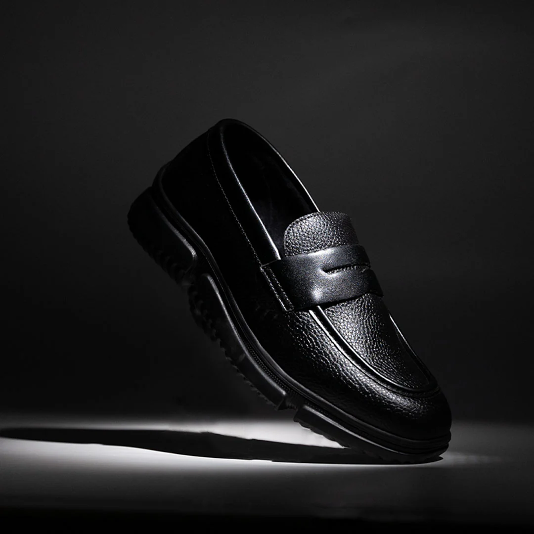 Monkstory Gravity Lift Ultra-Comfort Slip-On Sneakers - Black - Image 4