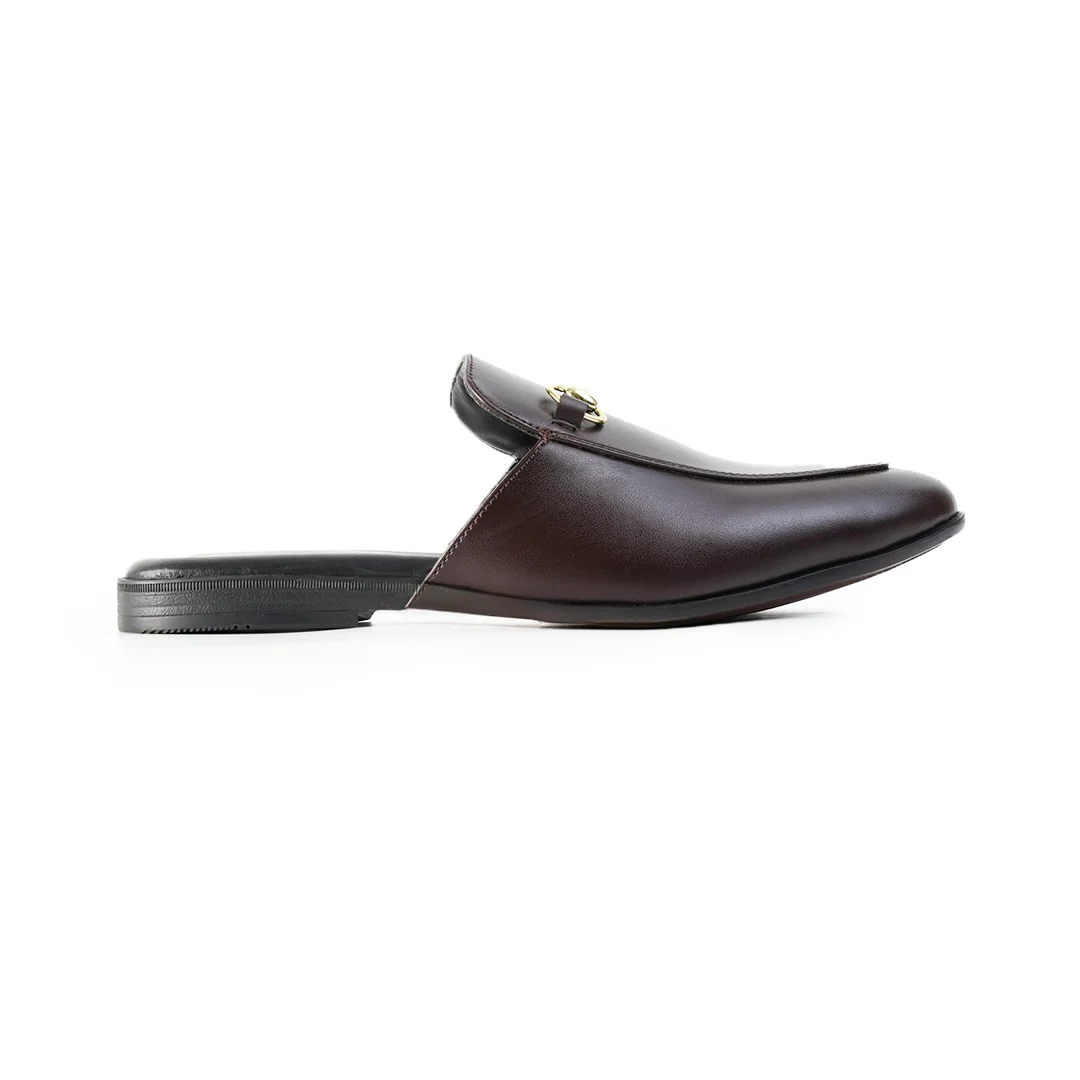 Monkstory Horsebit Classic Mules - Brown - Image 4