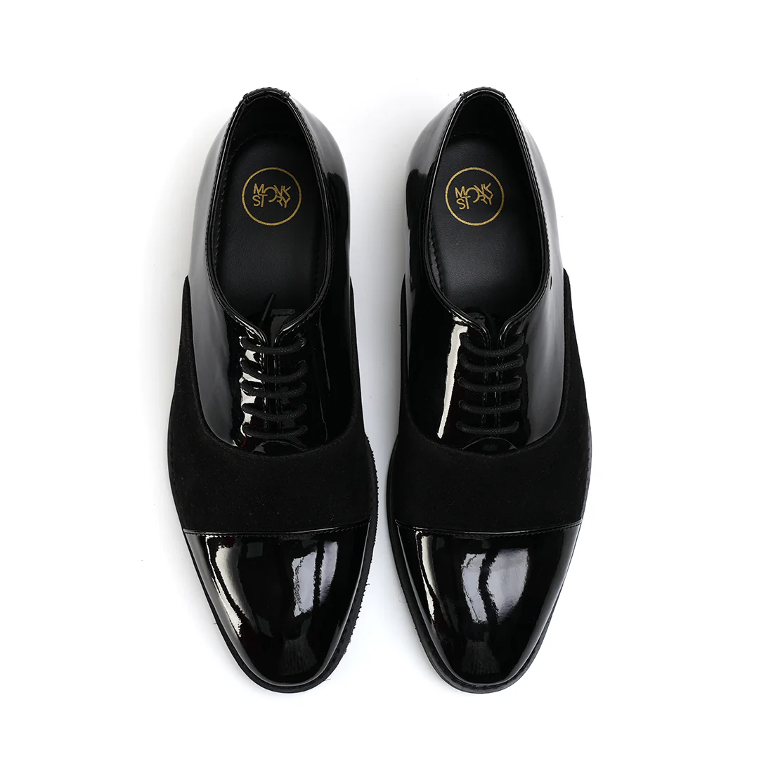 Monkstory Luxury Tuxedo Lace-ups - Black - Image 10