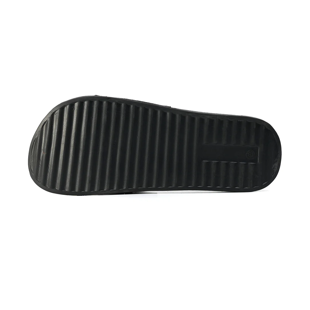 Monkstory Old Money Minimalist Sliders - Black - Image 5
