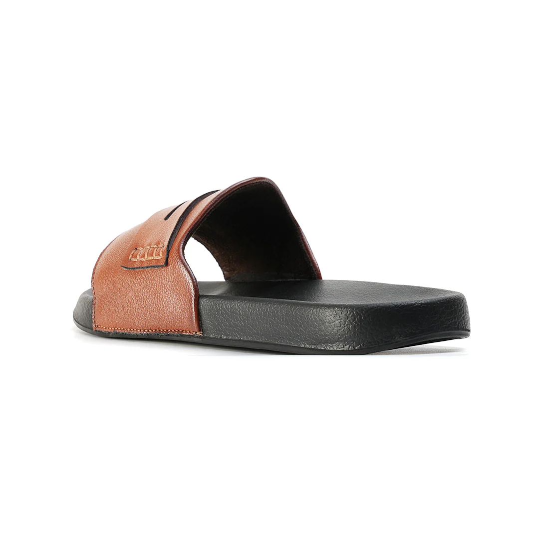Monkstory Old Money Minimalist Sliders - Tan - Image 6