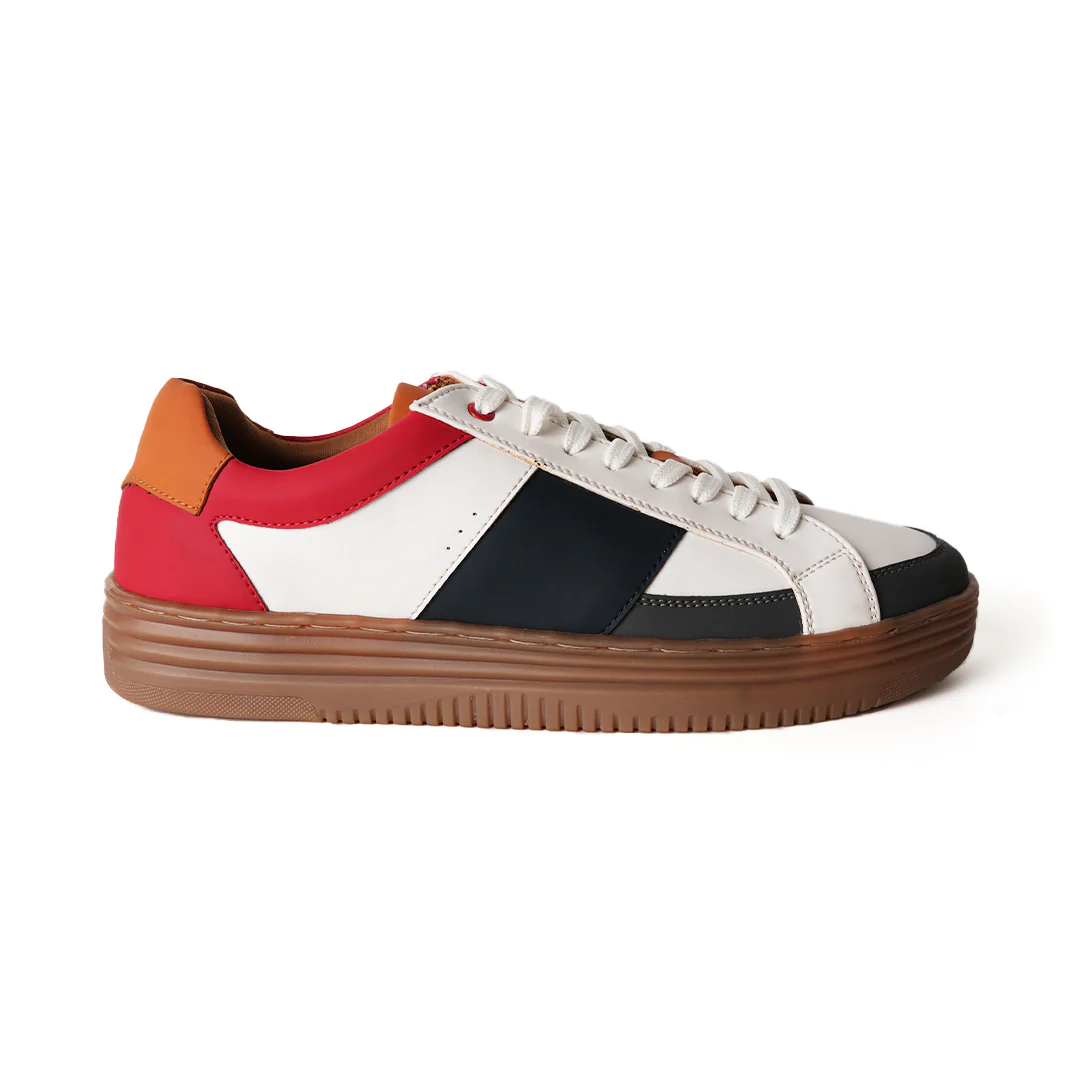 Monkstory Retro Multicolor Platform Sneakers - Image 3