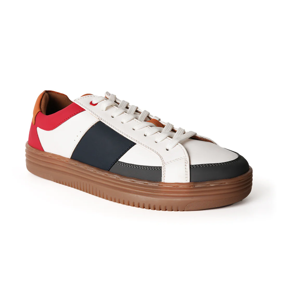 Monkstory Retro Multicolor Platform Sneakers - Image 4