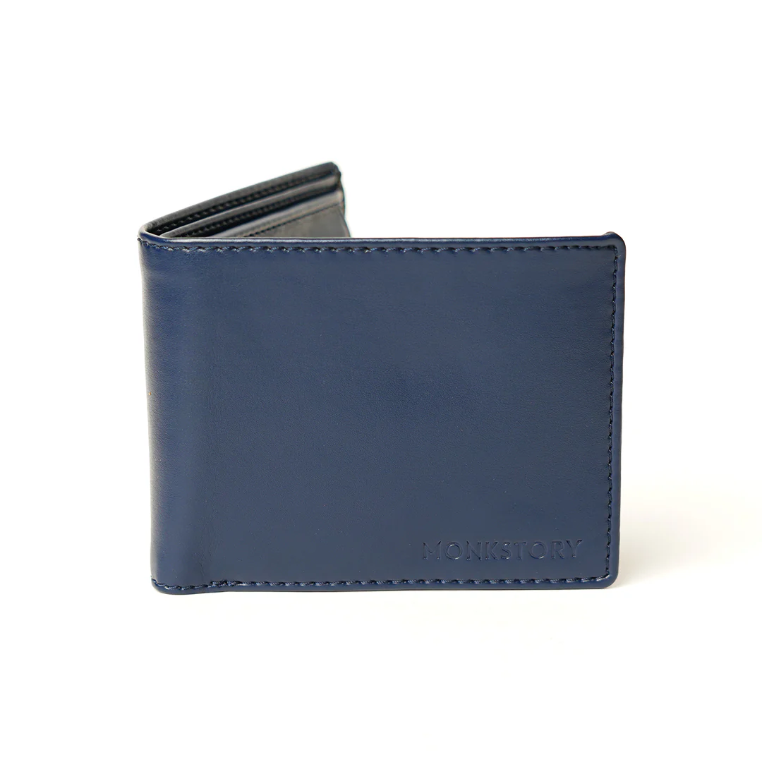 Monkstory Signature Wallet - Blue - Image 6
