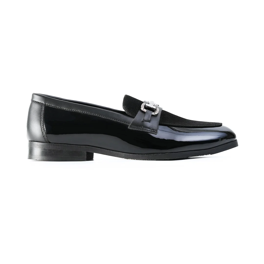 Monkstory Tux Bit Slip-Ons - Black - Image 3
