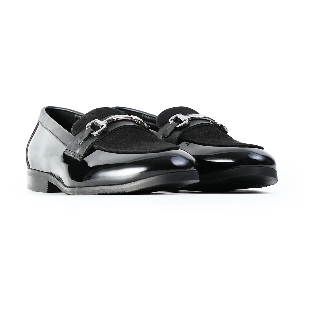 Monkstory Tux Bit Slip-Ons - Black - Image 8