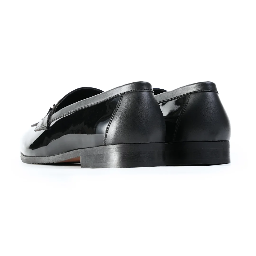 Monkstory Tux Bit Slip-Ons - Black - Image 9