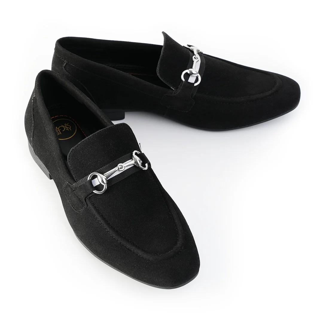 Monkstory Vintage Horsebit Loafers - Black - Image 6