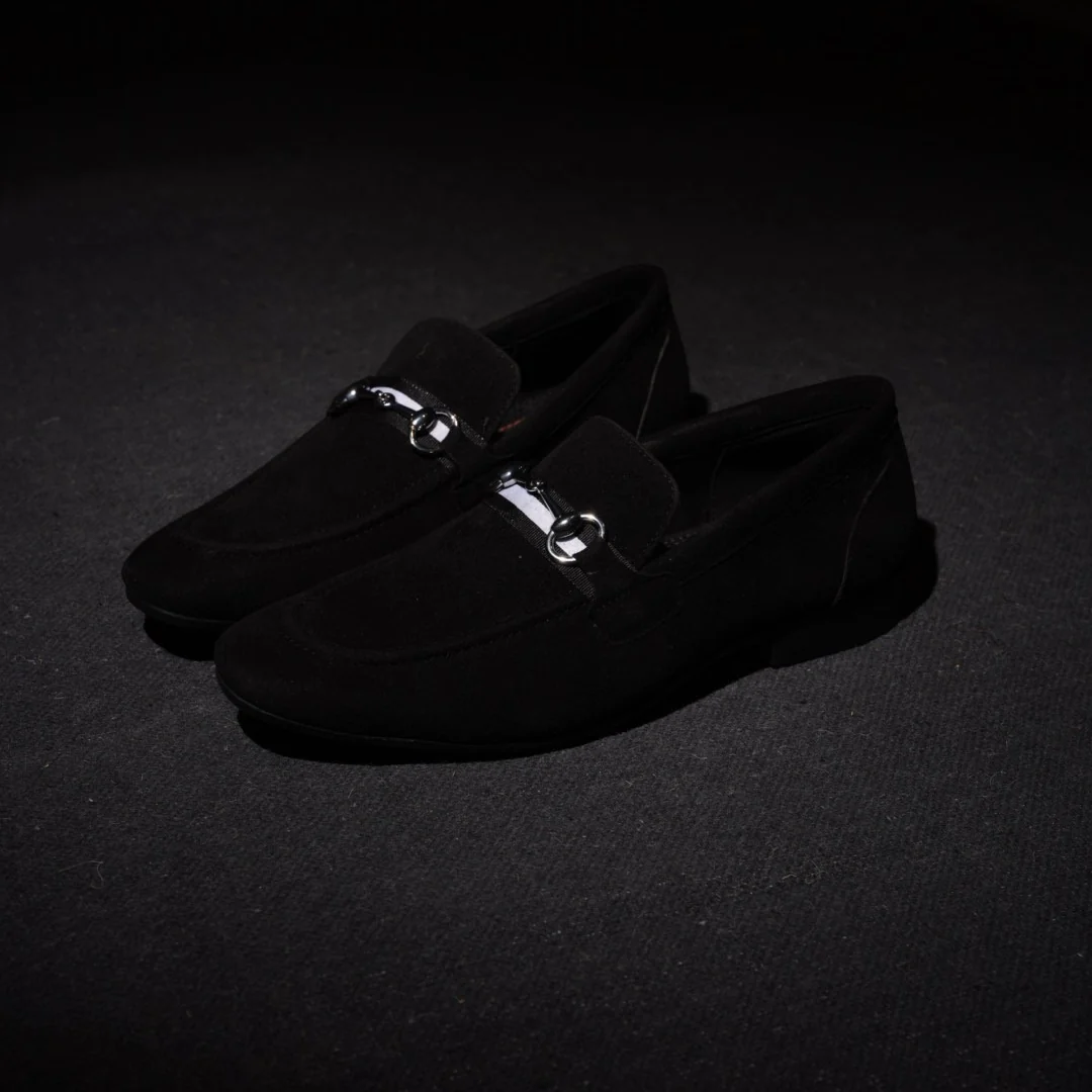 Monkstory Vintage Horsebit Loafers - Black - Image 7