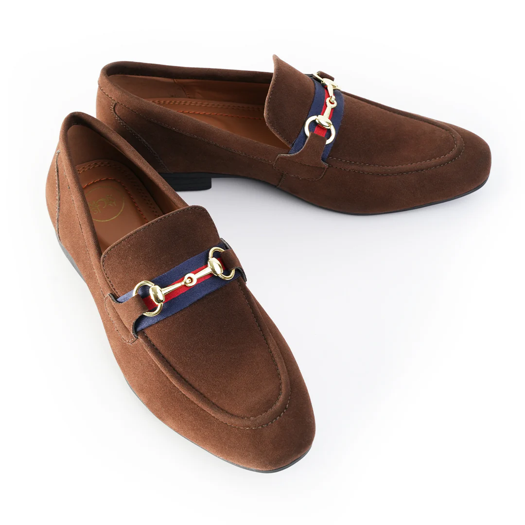 Monkstory Vintage Horsebit Loafers - Brown - Image 12