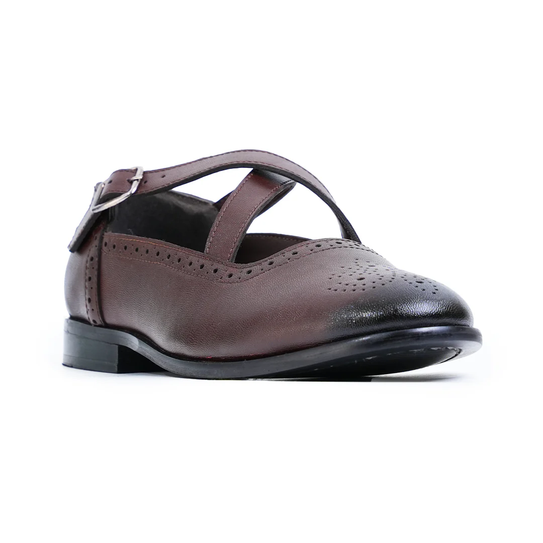 Monkstory X-Strap Peshawari Sandals - Brown - Image 7
