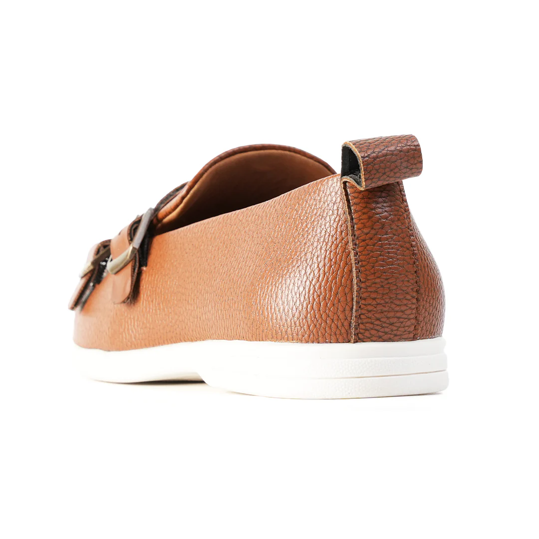 Monkstory Yacht Club Double Monk Slip-Ons - Tan - Image 6