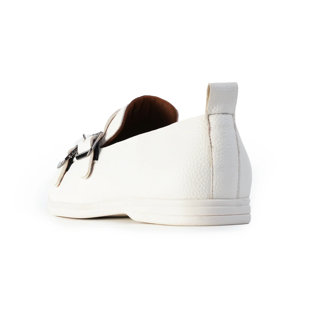 Monkstory Yacht Club Double Monk Slip-Ons - White - Image 7