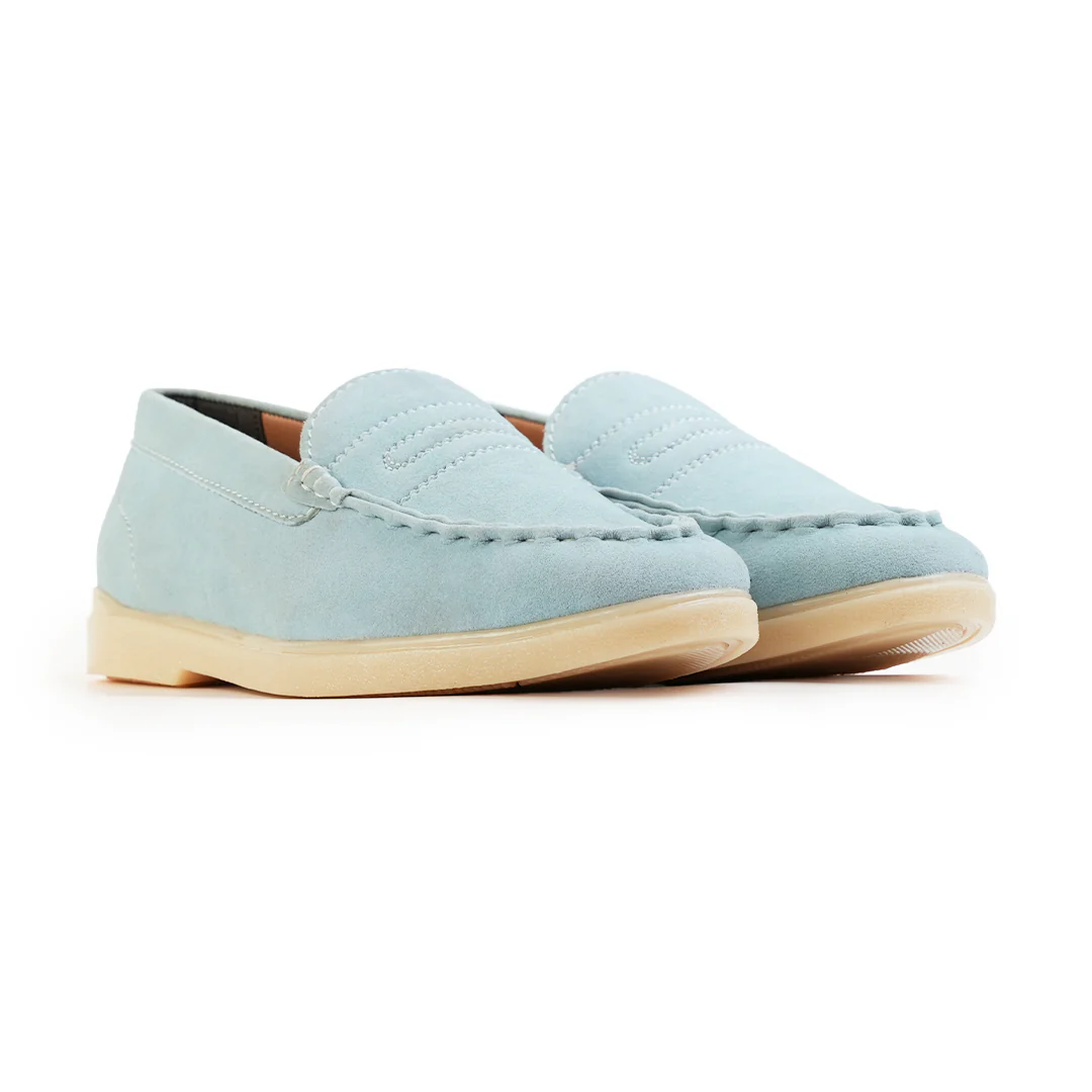 Monkstory Yacht Club Penny Stitch Loafers - Coastal Sky - Image 7