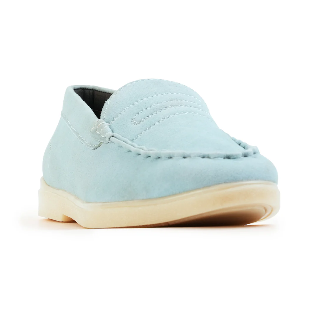 Monkstory Yacht Club Penny Stitch Loafers - Coastal Sky - Image 8