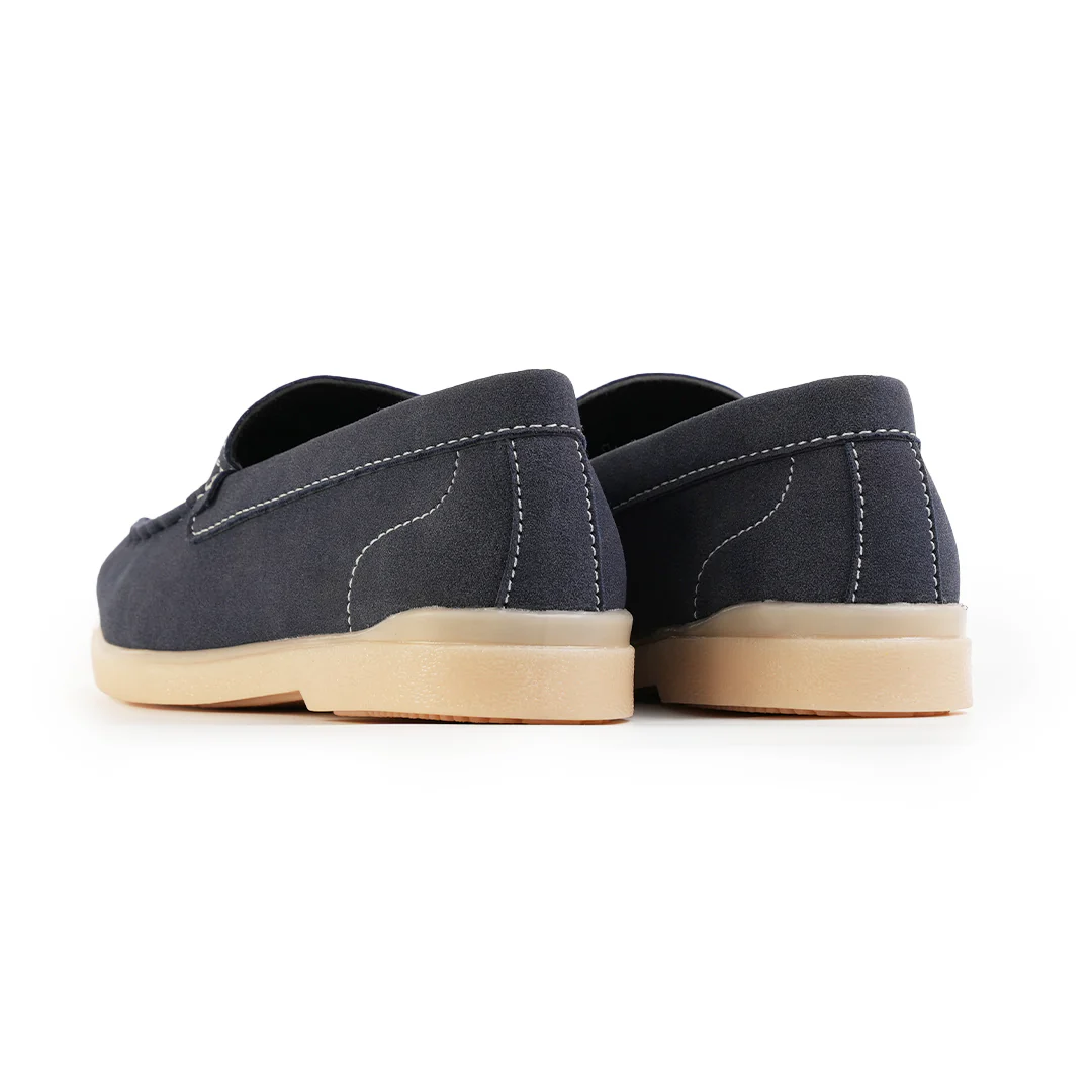Monkstory Yacht Club Penny Stitch Loafers - Nautical Navy - Image 10