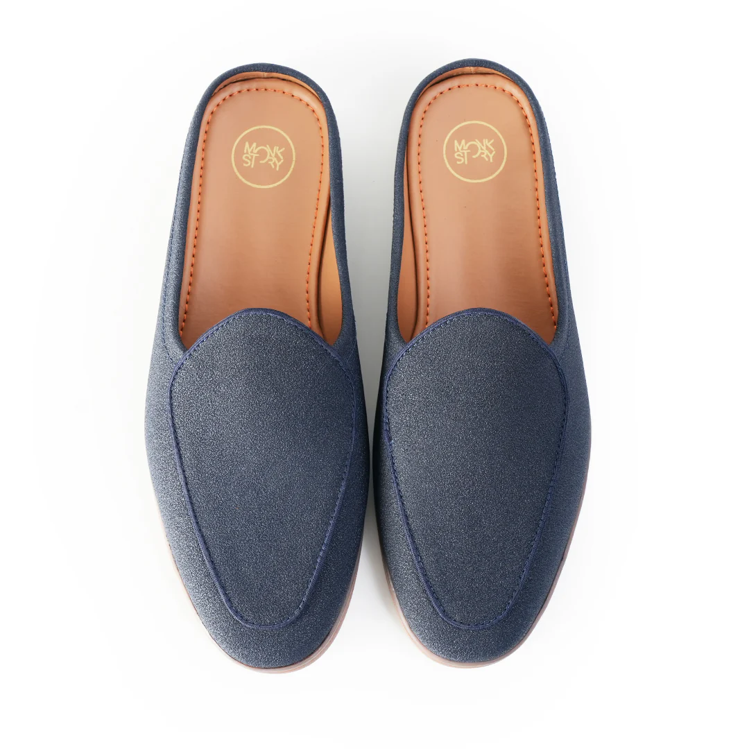 Monkstory Yacht Club Mules - Blue - Image 8