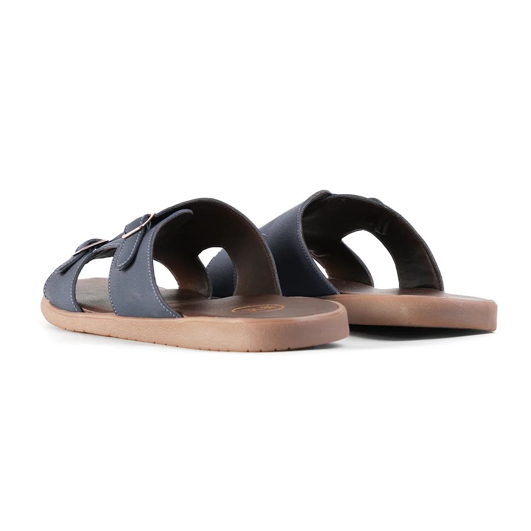 T-Rad Classic Double Monk Strap Sandals - Blue - Image 10