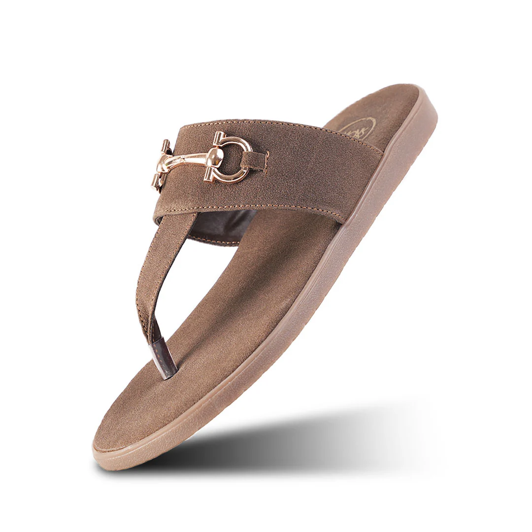 T-Rad Luxe Horsebit Sandals - Brown - Image 3